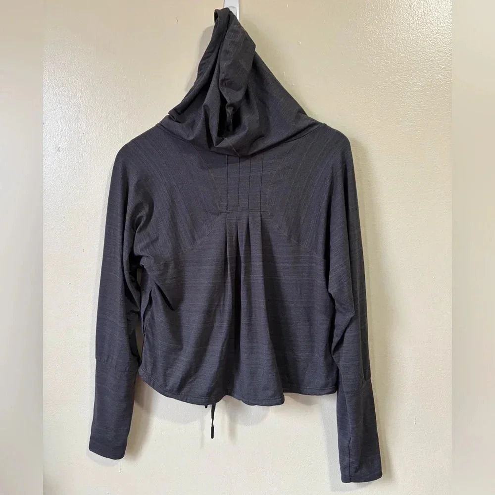 prAna Inigma After Yoga Hoodie jersey fabric Size S - Picture 12 of 13